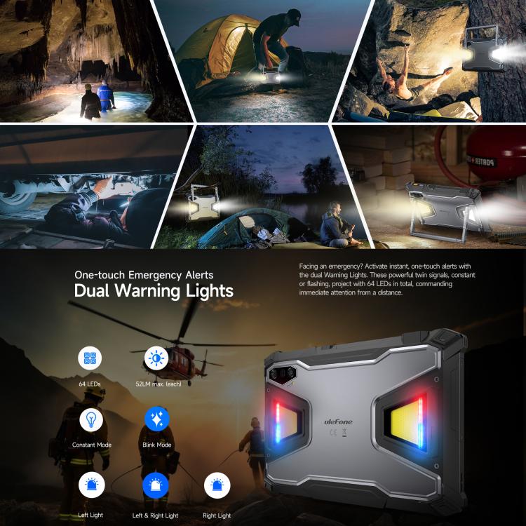 Ulefone Armor Pad 5 Pro Rugged Tablet PC, 12GB+512GB, 11 inch Android 15 MediaTek Dimensity 7400X Octa Core 5G Network, EU Plug, Armor Pad 5 Pro