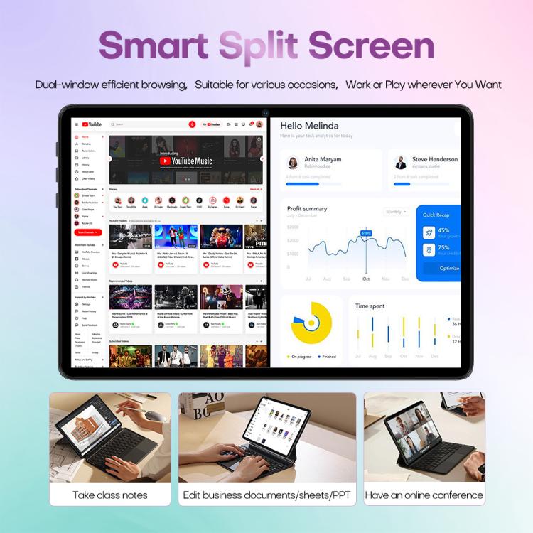 Pad 9 Ultra 10.1 inch 3G Phone Call Tablet PC, 2GB+32GB, Android 10 MTK6737 Quad Core, UK Plug, UK Plug