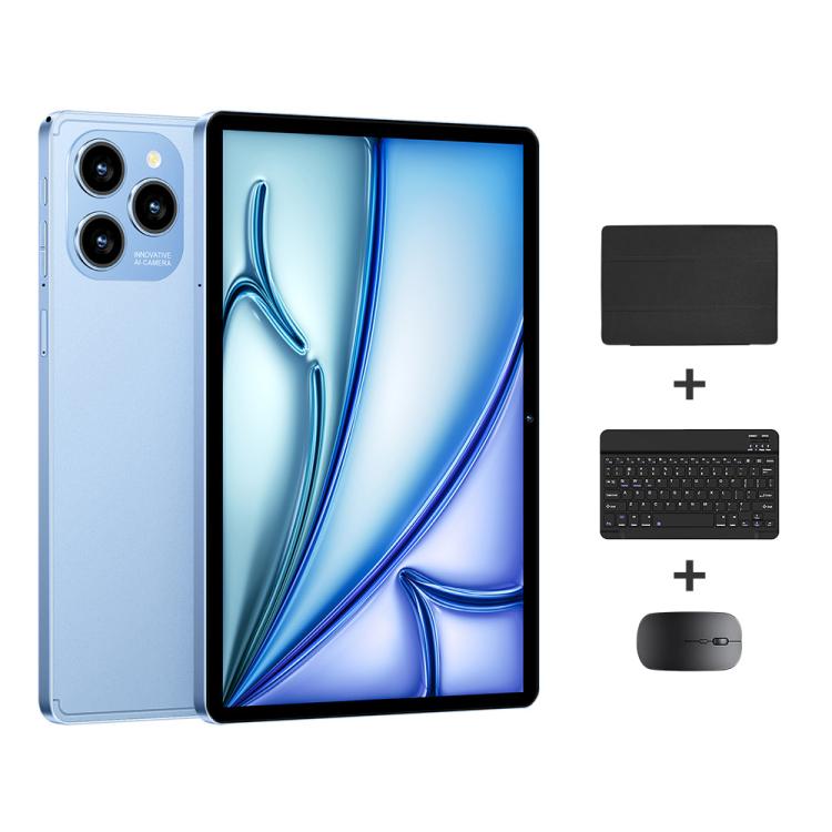 مجموعة جهاز لوحي Pad 8 Pro بشاشة 10.1 بوصة 4G LTE، 4GB+32GB، أندرويد 10 MT6755 ثماني النواة، مع لوحة مفاتيح / فأرة / حقيبة جلدية، قابس الولايات المتحدة، قابس الولايات المتحدة