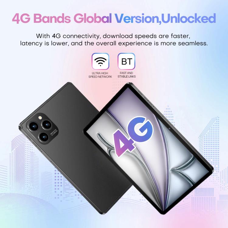 Pad 8 Pro 10.1 inch 4G LTE Tablet PC Combo Set, 4GB+32GB, Android 10 MT6755 Octa Core, with Keyboard / Mouse / Leather Case, US Plug, US Plug