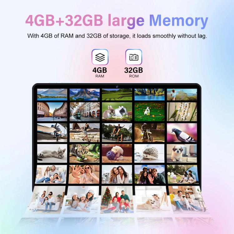 Pad 8 Pro 10.1 inch 4G LTE Tablet PC Combo Set, 4GB+32GB, Android 10 MT6755 Octa Core, with Keyboard / Mouse / Leather Case, EU Plug, EU Plug