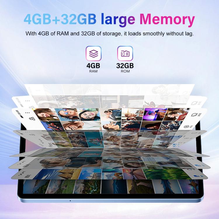 Pad 9 Pro 10.1 inch 4G LTE Tablet PC Combo Set, 4GB+32GB, Android 10 MT6755 Octa Core, with Keyboard / Mouse / Leather Case, US Plug, US Plug