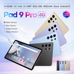 Pad 9 Pro 10.1 inch 4G LTE Tablet PC Combo Set, 4GB+32GB, Android 10 MT6755 Octa Core, with Keyboard / Mouse / Leather Case, UK Plug, UK Plug