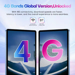 Pad 9 Pro 10.1 inch 4G LTE Tablet PC Combo Set, 4GB+32GB, Android 10 MT6755 Octa Core, with Keyboard / Mouse / Leather Case, UK Plug, UK Plug