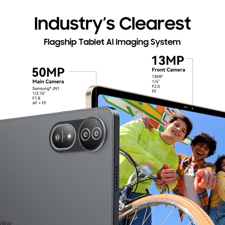 Blackview MEGA 12 Tablet PC, 12GB+256GB, 12.2 inch Android 16 MediaTek Dimensity 7200 Octa Core, Network: 5G, Global Version with Google Play