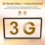 Pad 8 Ultra 10.1 inch 3G Phone Call Tablet PC, 3GB+32GB, Android 10 MTK6755 Octa Core, AU Plug, AU Plug