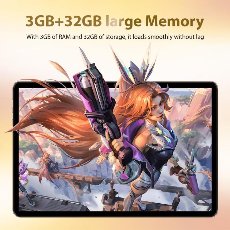 Pad 8 Ultra 10.1 inch 3G Phone Call Tablet PC, 3GB+32GB, Android 10 MTK6755 Octa Core, AU Plug, AU Plug