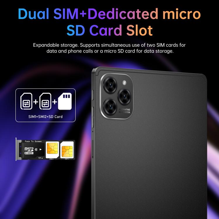 Pad 16 Pro 10.1 inch 4G LTE Tablet PC, 4GB+32GB, Android 10 MTK6755 Octa Core, UK Plug, UK Plug