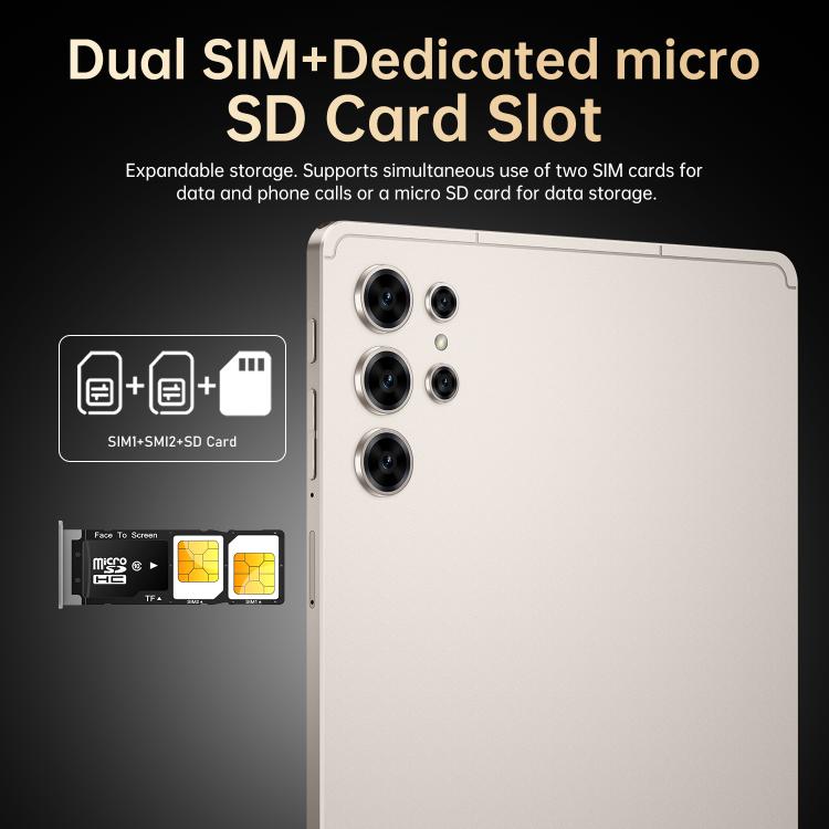 Pad 25 Ultra 10.1 inch 4G LTE Tablet PC, 4GB+32GB, Android 10 MTK6755 Octa Core, AU Plug, AU Plug