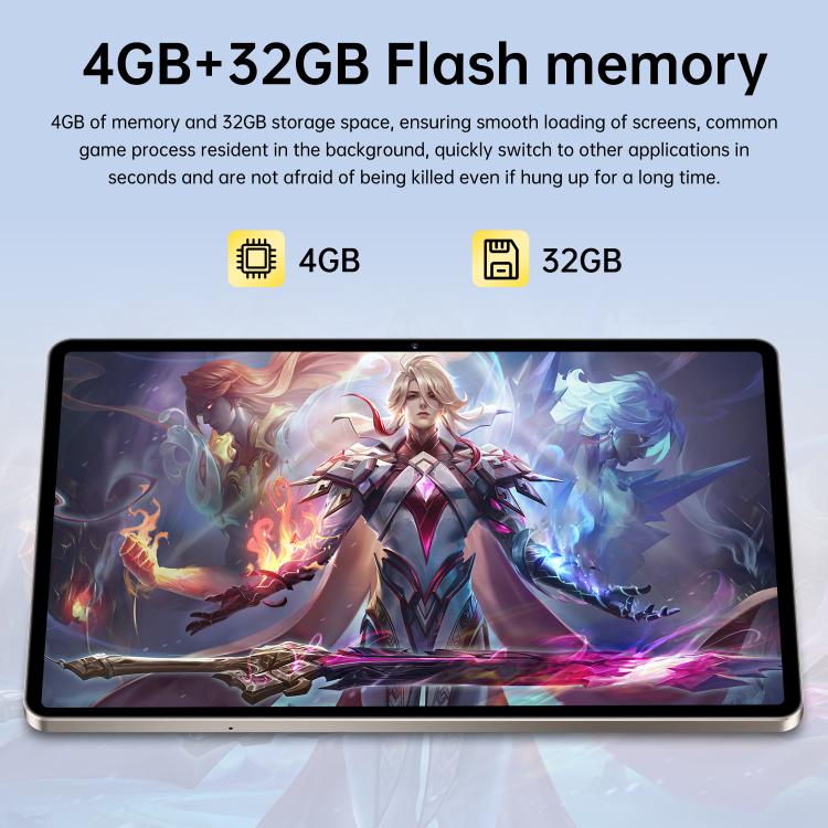 Tab S10 Ultra 10.1 inch 4G LTE Tablet PC, 4GB+32GB, Android 10 MTK6755 Octa Core, UK Plug, UK Plug