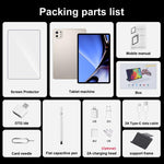 Pro 13 10.1 inch 4G LTE Tablet PC, 4GB+32GB, Android 10 MTK6755 Octa Core, US Plug, US Plug