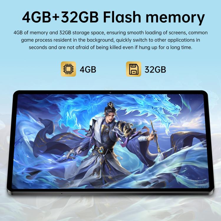 Pad 7 Pro 10.1 inch 4G LTE Tablet PC, 4GB+32GB, Android 10 MTK6755 Octa Core, US Plug, US Plug