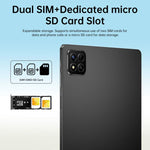 Pad 7 Pro 10.1 inch 4G LTE Tablet PC, 4GB+32GB, Android 10 MTK6755 Octa Core, AU Plug, AU Plug