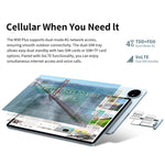 Teclast M50 Plus 4G LTE Tablet PC 10.1 inch, 6GB+128GB, Android 14 MediaTek Helio G85 Octa Core, Support Dual SIM, M50 Plus