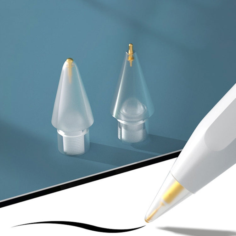 مجموعة رأس قلم ستايلس إبرة نحاسية 6.0 + إبرة نابض نحاسية قصيرة 7.0 لقلم Apple Pencil 1 / 2، 6.0 + 7.0