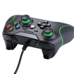 Wired USB Game Controller Gamepad for XBOX ONE Console / PC / Laptop, Cable Length: About 2.1m, HSY-008 (Black)