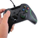 Wired USB Game Controller Gamepad for XBOX ONE Console / PC / Laptop, Cable Length: About 2.1m, HSY-008 (Black)