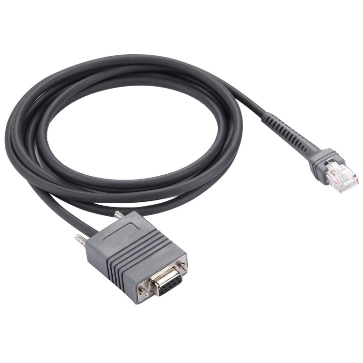 كابل بيانات تسلسلي ماسح ضوئي RS232 إلى RJ45 بطول 2 متر لجهاز Symbol LS2208، RS232 إلى RJ45