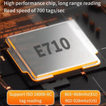 Long Range RFID UHF Portable Handheld Bluetooth Reader, Style: Standard + 2D Head, Standard + 2D Head, EU Plug, Standard + 2D Head, US Plug, Standard + 2D Head, UK Plug