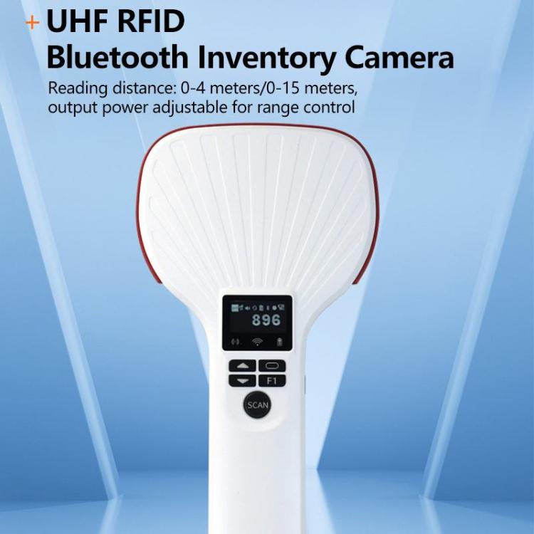 E710 Chip Long Range RFID UHF Portable Handheld Bluetooth Reader, Style: Enhanced, Enhanced, EU Plug, Enhanced, US Plug, Enhanced, UK Plug