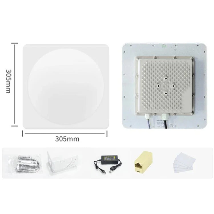 UHF RFID Long Range 9dBi Integrated Reader with E710 Chip, Style: Add 4G Network, Add 4G Network