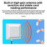 UHF Electronic Tag Identification RFID Reader / Writer 7dbi Antenna Integrated Reader, Style: RS232 Port, RS232 Port