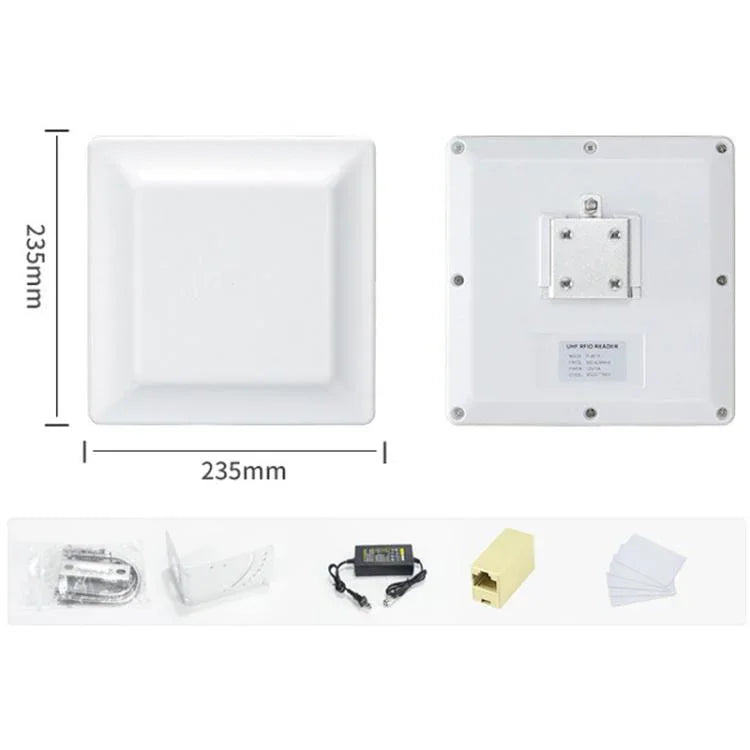 قارئ و كاتب مدمج بتقنية RFID UHF لمسافة طويلة مع شريحة E710، الطراز: إضافة طاقة عبر الإيثرنت، إضافة طاقة عبر الإيثرنت
