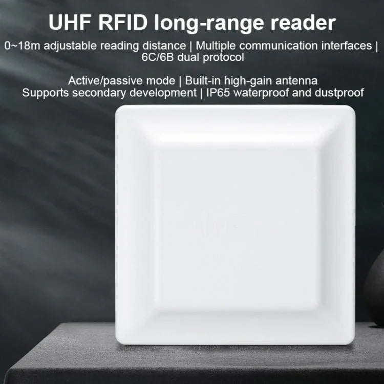 قارئ و كاتب مدمج بتقنية RFID UHF لمسافة طويلة مع شريحة E710، الطراز: إضافة طاقة عبر الإيثرنت، إضافة طاقة عبر الإيثرنت