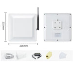 UHF RFID Reader Long Range Integrated Reader Writer With E710 Chip, Style: Add 4G Communication, Add 4G Communication