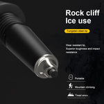 132cm Telescopic Outdoor Three-section Trekking Pole, Blue#132cm, Silver#132cm, Black#132cm, Red#132cm