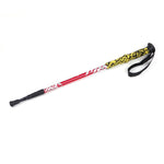 135cm Adjustable Portable Height Outdoor Aluminum Trekking Poles, Orange#135cm, Red#135cm, Green#135cm, Blue#135cm