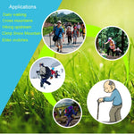 135cm Adjustable Portable Height Outdoor Aluminum Trekking Poles, Orange#135cm, Red#135cm, Green#135cm, Blue#135cm