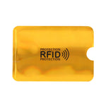 100pcs Aluminum Foil RFID Blocking Credit Card ID Bank Card Case Card Holder Cover, Size: 9 x 6.3cm