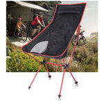 Outdoor Portable Folding Camping Chair Light Fishing Beach Chair Aviation Aluminum Alloy Backrest Recliner, Camping Chair(blue), Camping Chair(green), Camping Chair(orange), Camping Chair(red)