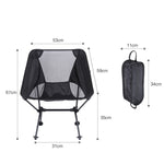 Outdoor Portable Folding Camping Chair Light Fishing Beach Chair Aviation Aluminum Alloy Backrest Recliner, Camping Chair(Black), Fishing Beach Chair(green), Fishing Beach Chair(red)