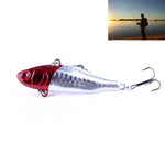 HENGJIA VI026 7cm/24g Full Swimming Layer Plastic Hard Baits Fishing Lures Set Tackle Baits, Bagged
