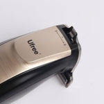 Ufree U-512 Professional Hair Salon Rechargeable Engraved Text Small Hair Clipper Hair Trimmer, EU Plug