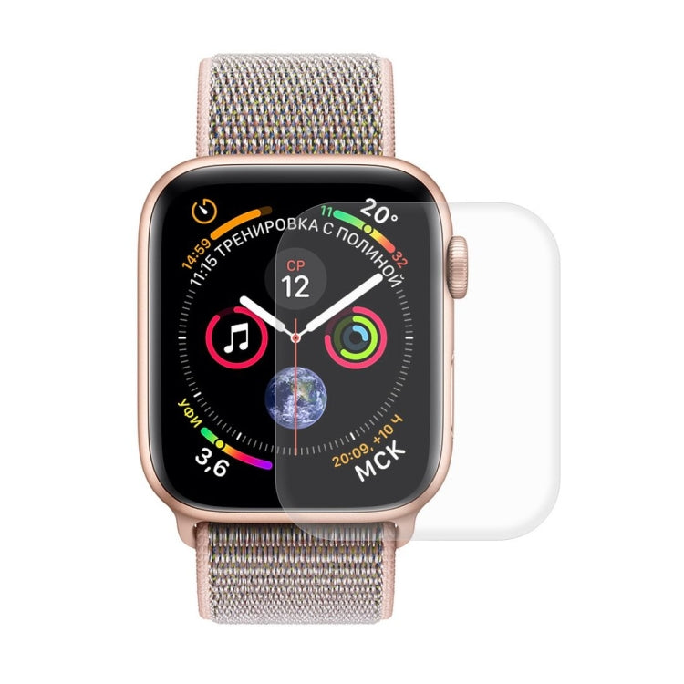 ENKAY Hat-Prince 2-in-1 TPU-Halbschutzhülle + 3D-Vollbild-PET-Schutzfolie mit Wärmeformung für Apple Watch Series 6 / 5 / 4 / SE 3 / SE 2 / SE 1 40 mm