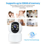 A10 Mini 360 PTZ WiFi Surveillance Camera Smart Home IP Camera Night Vision Baby Monitor - Trustpick