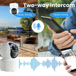 A10 Mini 360 PTZ WiFi Surveillance Camera Smart Home IP Camera Night Vision Baby Monitor - Trustpick