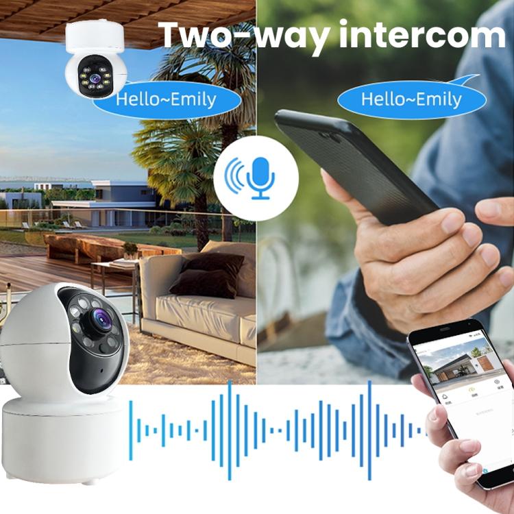 A10 Mini 360 PTZ WiFi Surveillance Camera Smart Home IP Camera Night Vision Baby Monitor - Trustpick