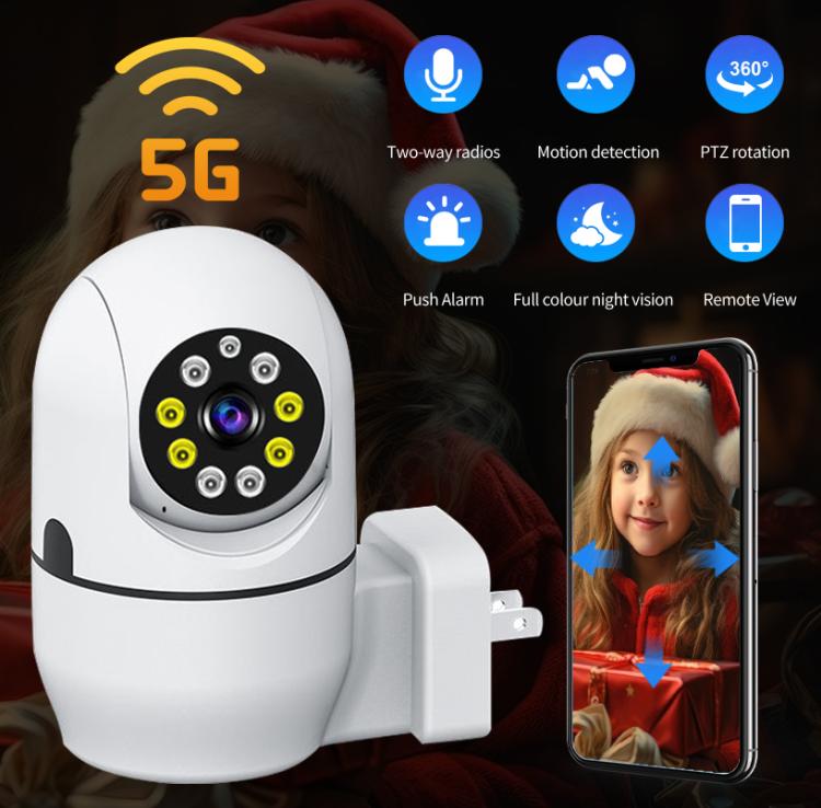 A11 WiFi Smart Home PTZ Webcam IP Camera Night Vision Monitor - Trustpick