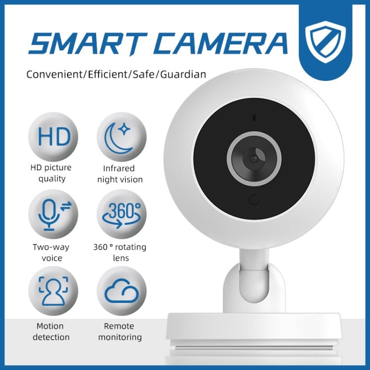 A2 1080P HD WiFi Smart Surveillance Camera Support Night Vision - Trustpick