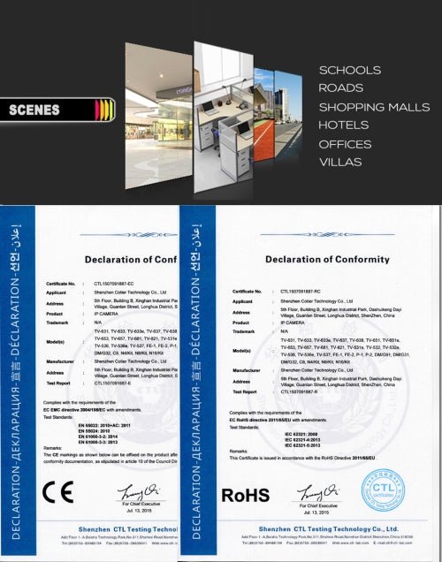 A2B5 720P 1.0 Mega Pixel 2 x Bullet AHD Cameras AHD DVR Kit, Support Night Vision / Motion Detection, IR Distance: 20m - Trustpick