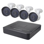 A4B2 4Ch Bullet IP Camera NVR Kit, Support Night Vision / Motion Detection, IR Distance: 20m - Trustpick