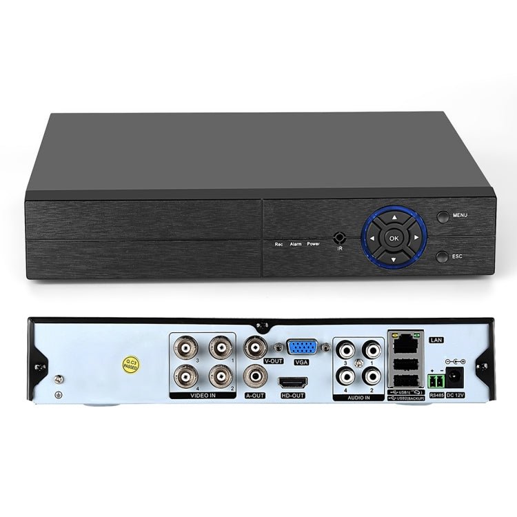 A4B3Kit 2MP 4CH 1080P CCTV Security Camera System AHD DVR Surveillance Kit, Support Night Vision / Motion Detection - Trustpick