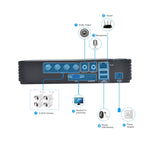 A4/Mini - MS 5 in 1 4 - Channel Dual Stream H.264 1080N Mini AHD DVR, Support AHD / TVI / CVI / CVBS / IP Signal - Trustpick