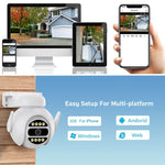 A8 - C2 2MP Smart WiFi Surveillance IP Camera, Dual - light Full Color Night Vision / Two Way Audio / TF Card - Trustpick