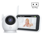 ABM100 4.3 inch Wireless Video Color Night Vision Baby Monitor 360 - Degree Security Camera - Trustpick