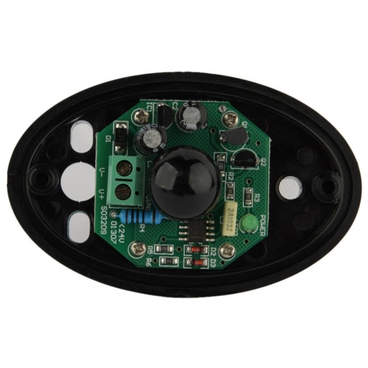 ABO - 20L Single Beam Detector Active Half Egg Beam Infrared Detector Photoelectric Sensor, Detect Distance: 20m - Trustpick